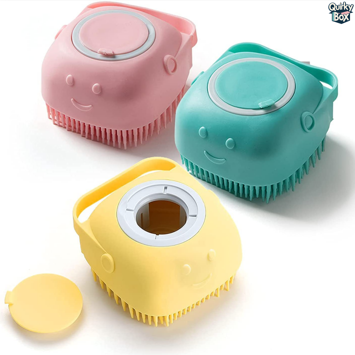 2-in-1 Dispensing Massager & Scrubber Bath Sponge