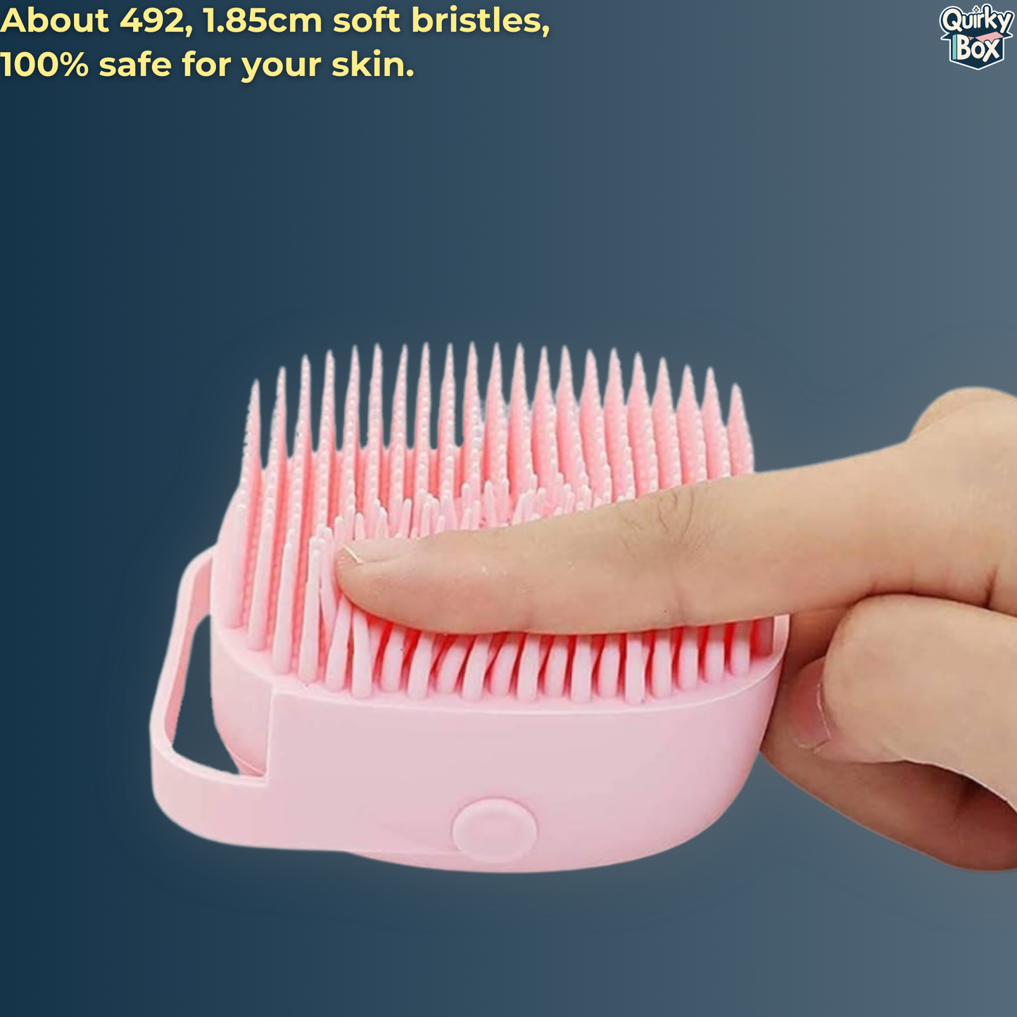 2-in-1 Dispensing Massager & Scrubber Bath Sponge